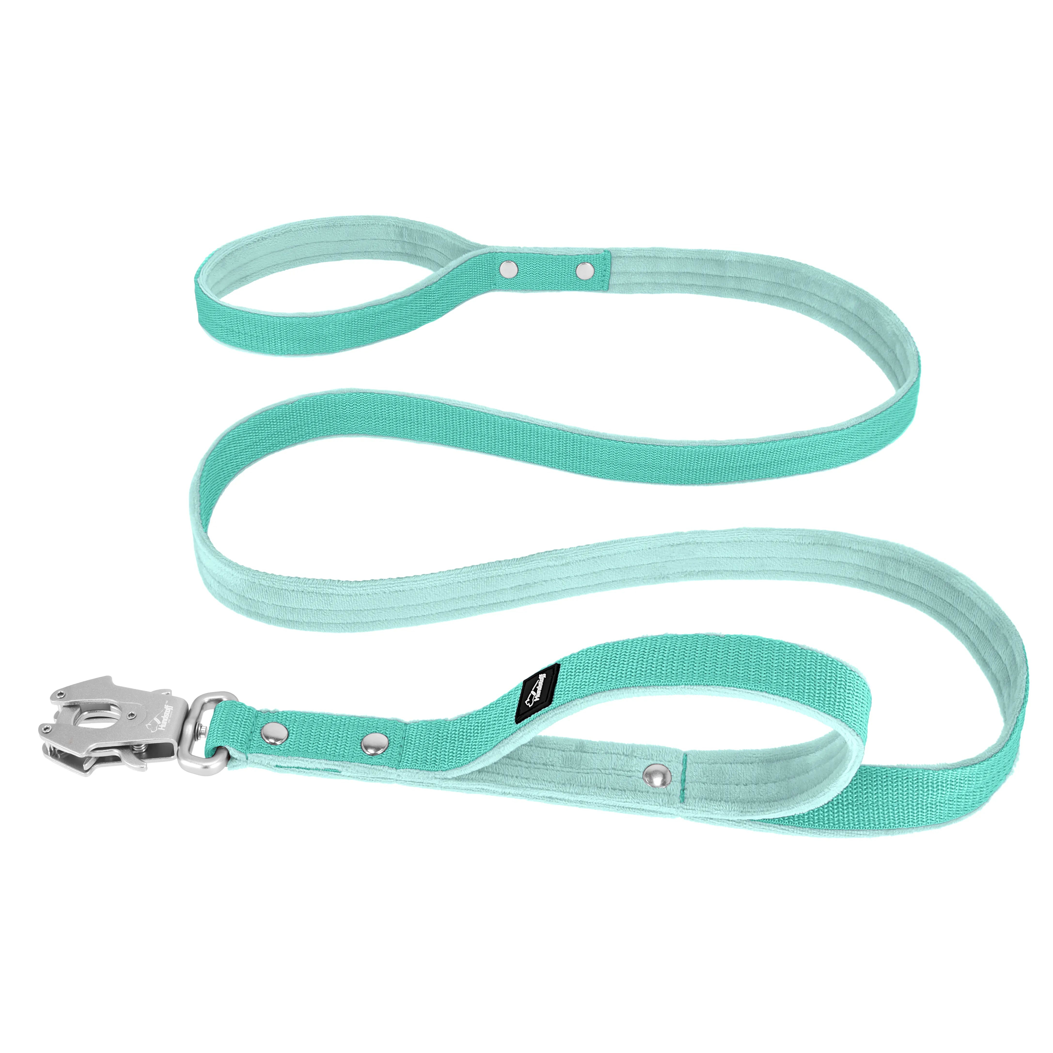 Smycz z dodatkową rączką - Guard Leash Miętowa