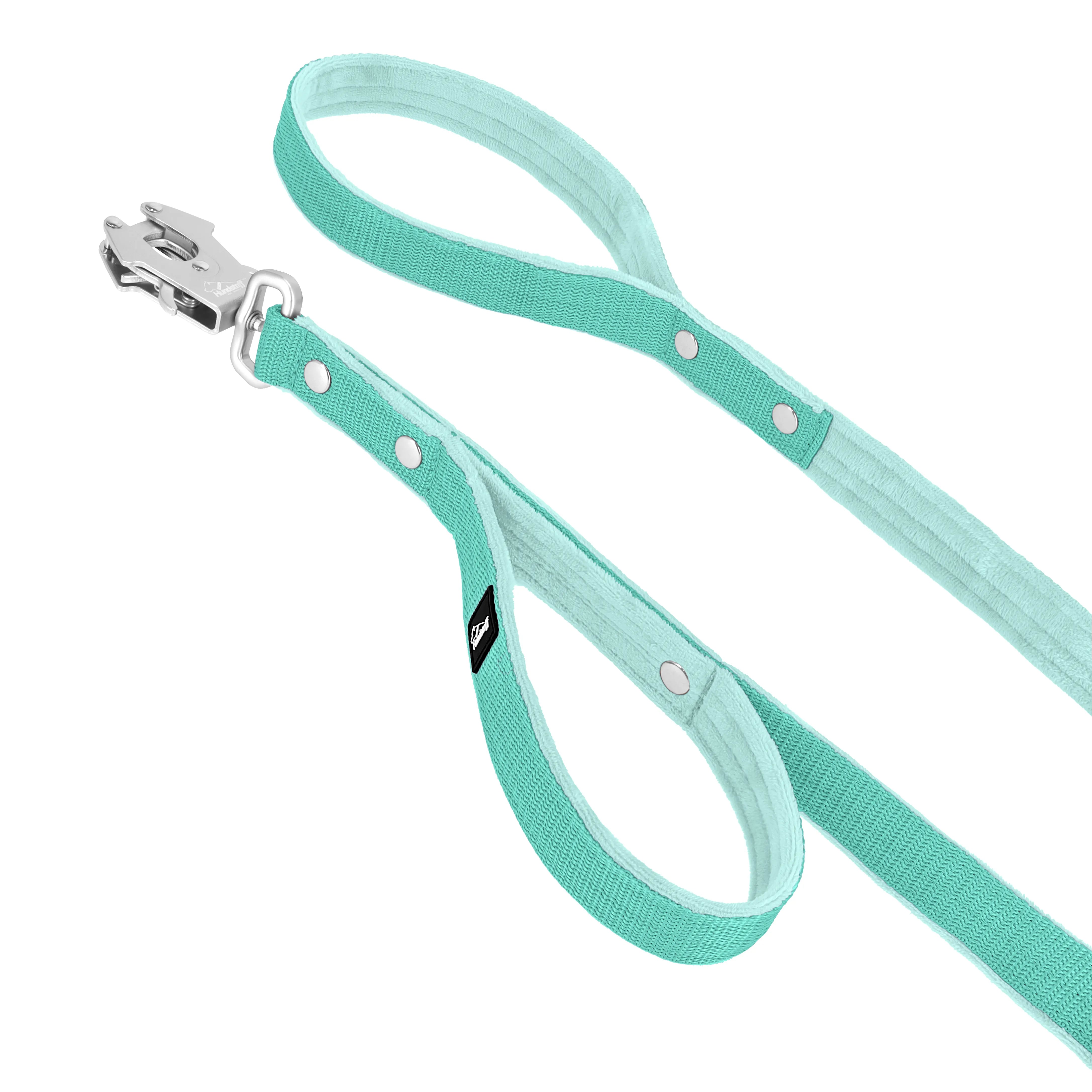 Smycz z dodatkową rączką - Guard Leash Miętowa