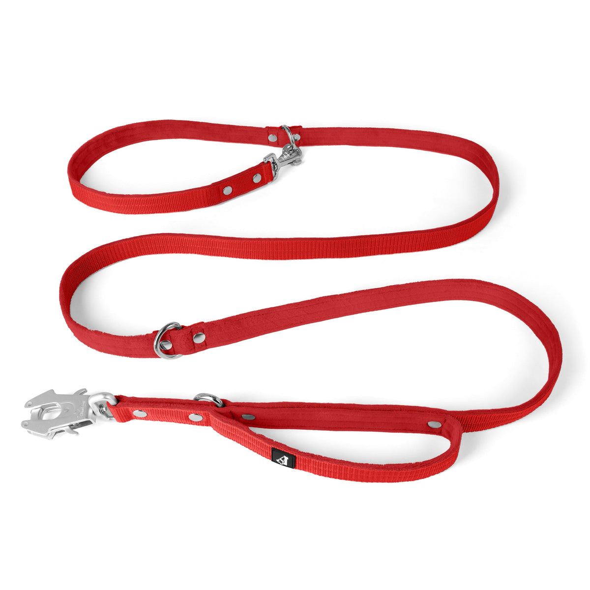 Multi Guard Leash Silver Edition Red