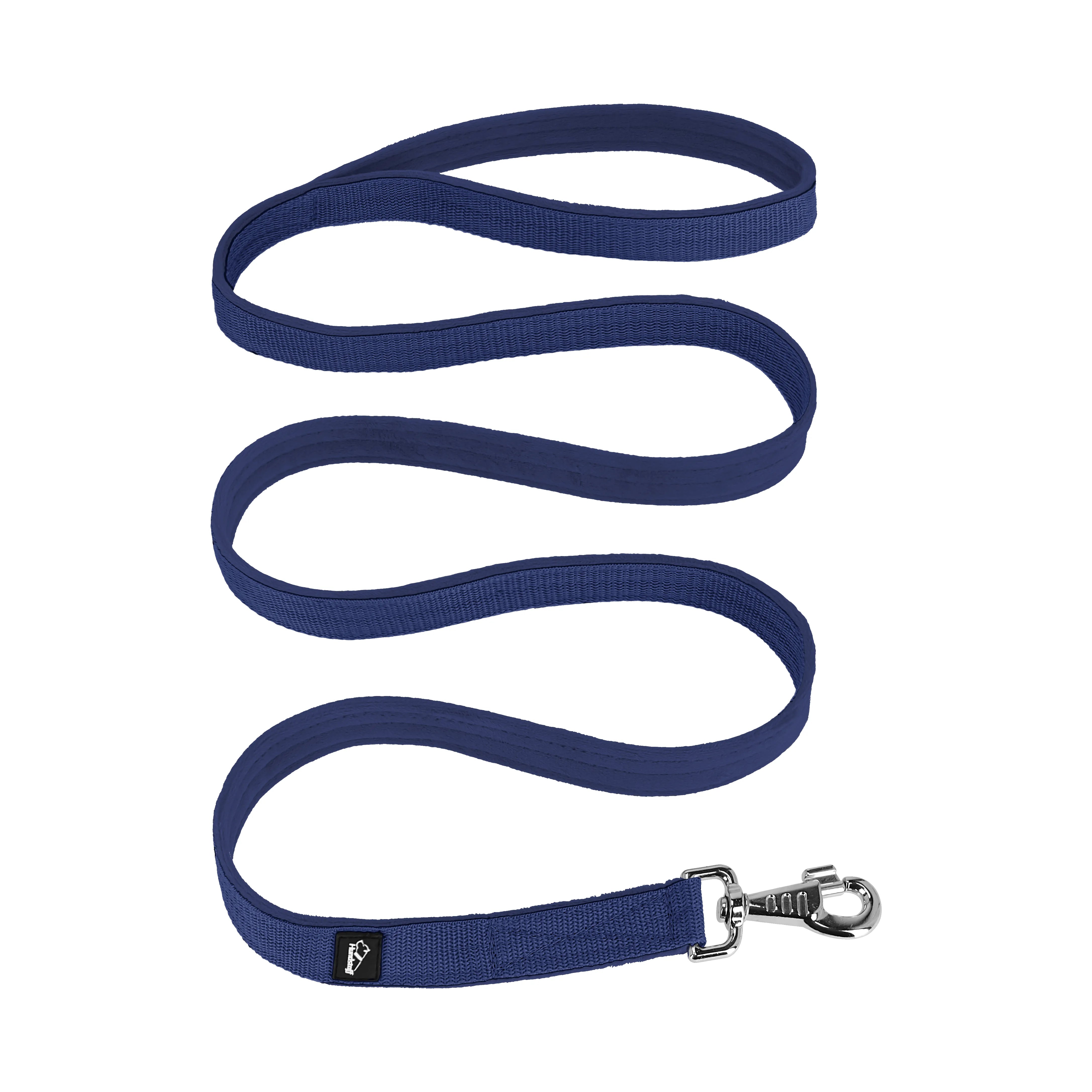 Półzaciskowa obroża i smycz – Martingale Chian Set Navy Blue