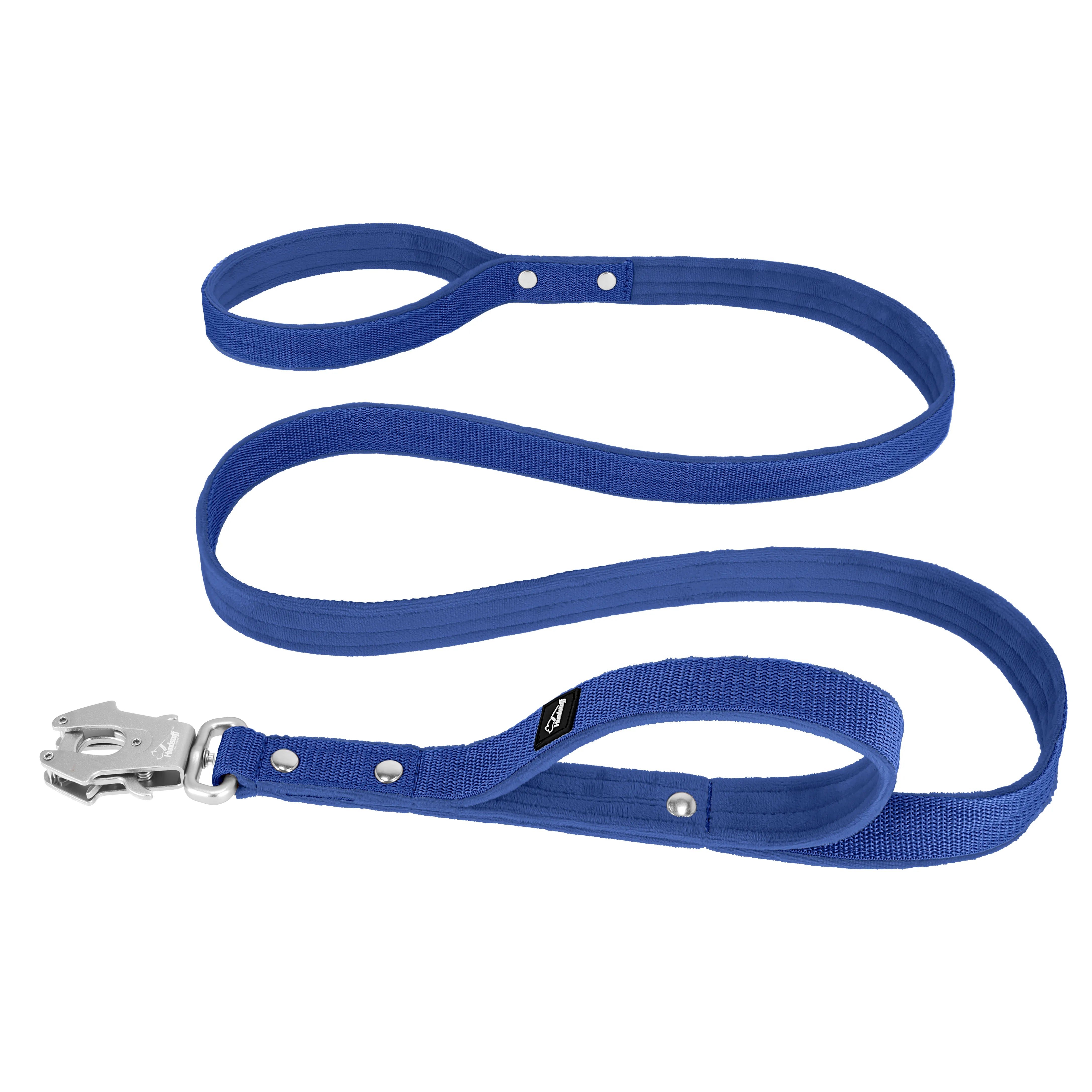 Smycz z dodatkową rączką - Guard Leash Navy Blue