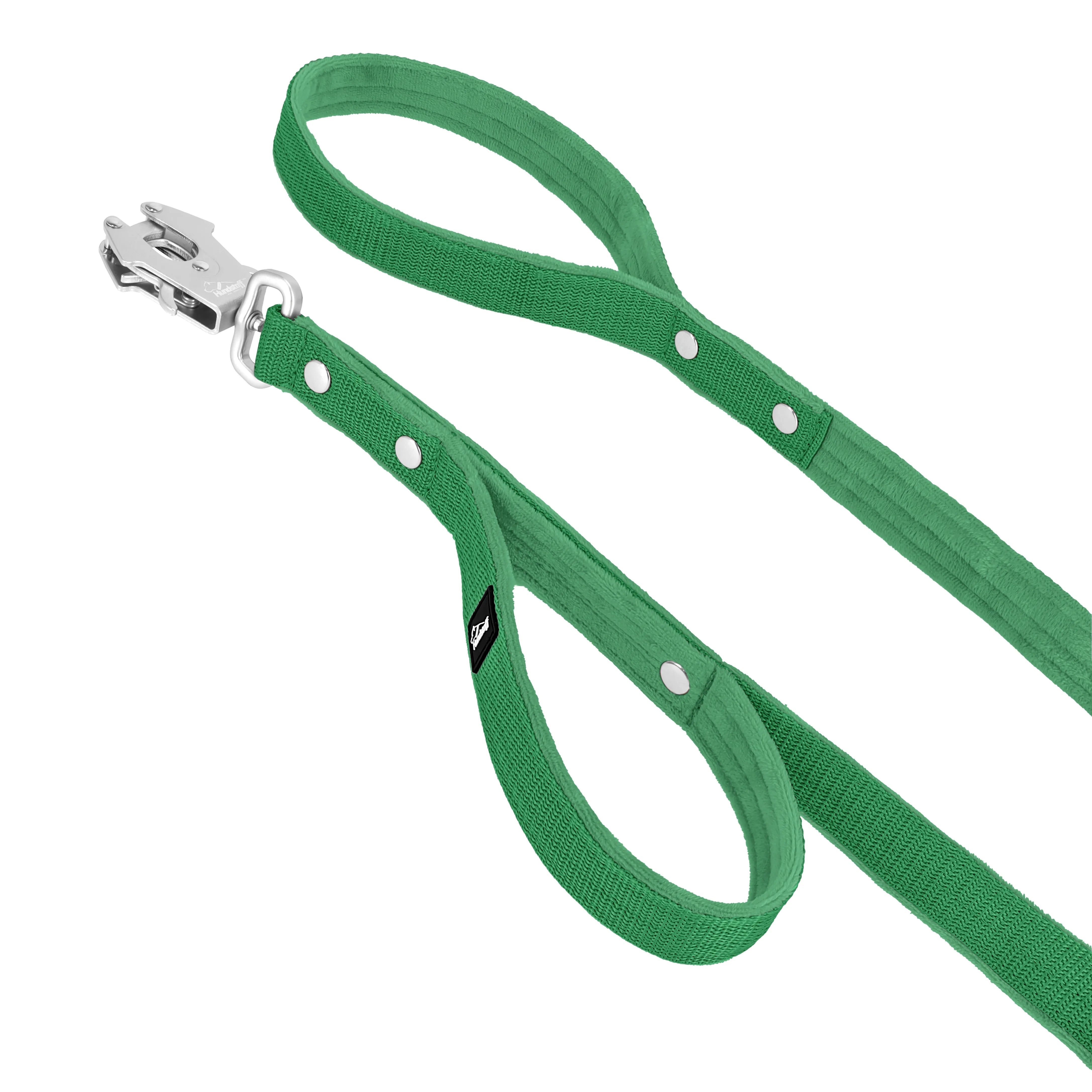 Smycz z dodatkową rączką - Guard Leash Zielona